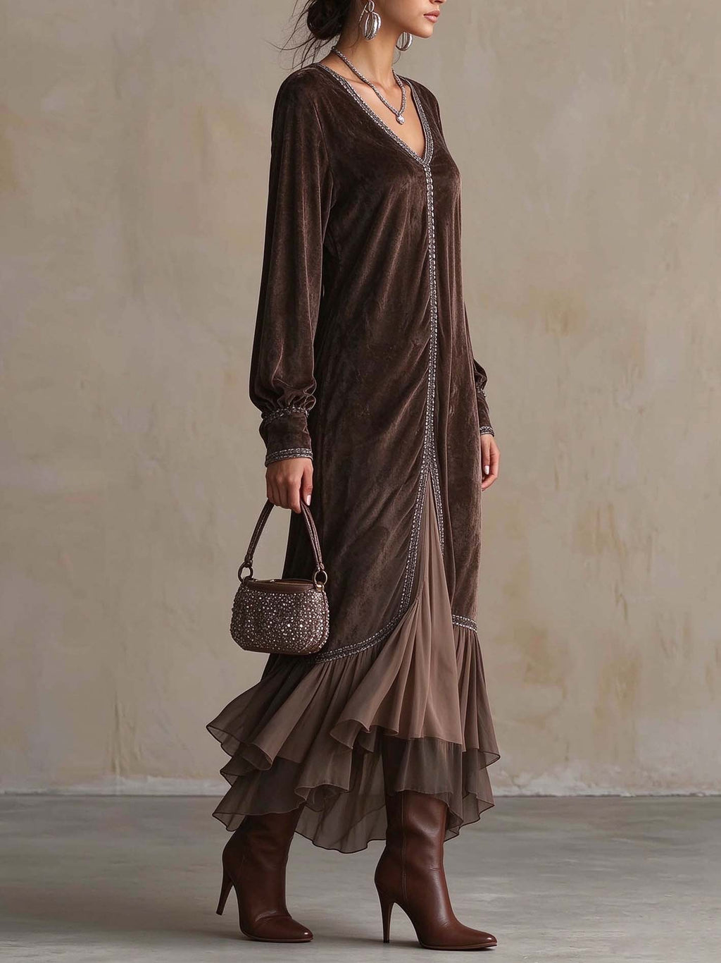Bianca™ | Vestido de Terciopelo · Elegante y Cómodo