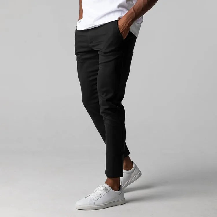 Bruno™ | Pantalón chino elástico de corte slim