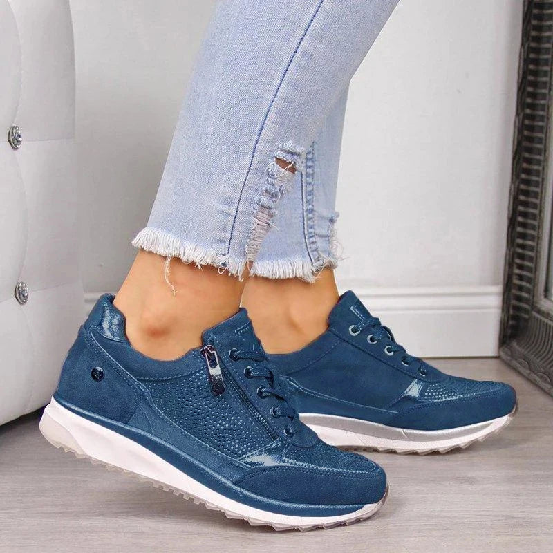 Martina™ | Zapatillas Cómodas con Cierre · Sin Cordones