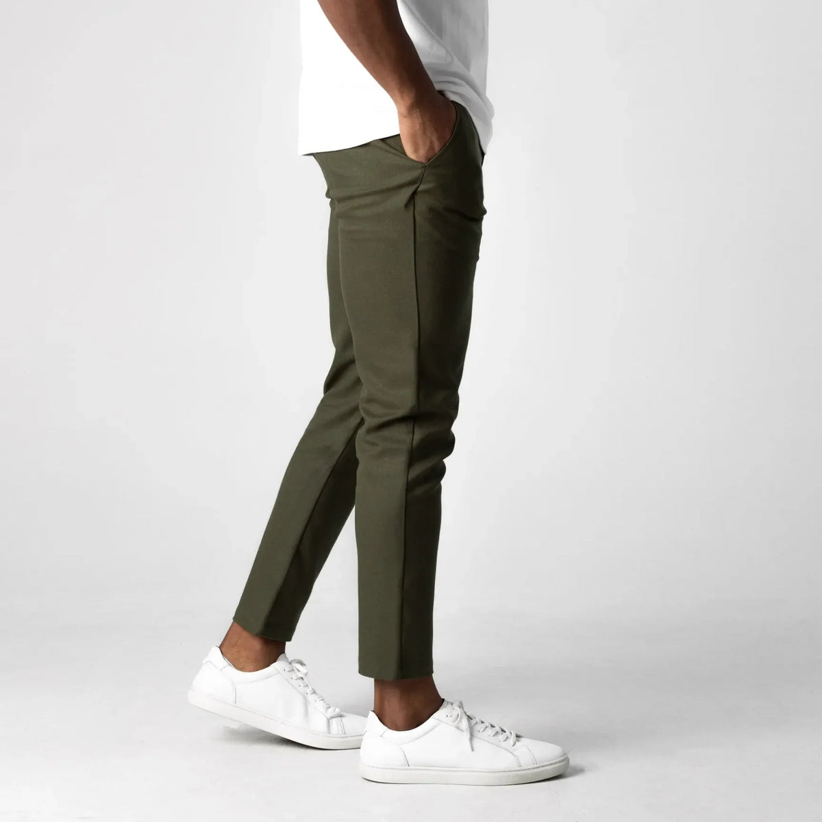 Bruno™ | Pantalón chino elástico de corte slim