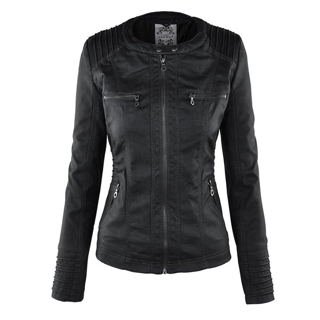 Mariana™ | Chamarra de piel ligera con capucha