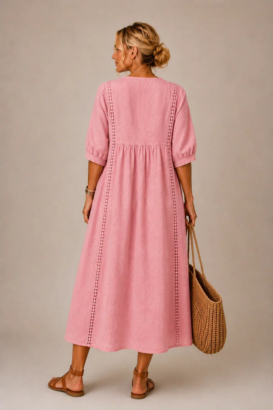 Emelie™ | Vestido midi de verano con vuelo