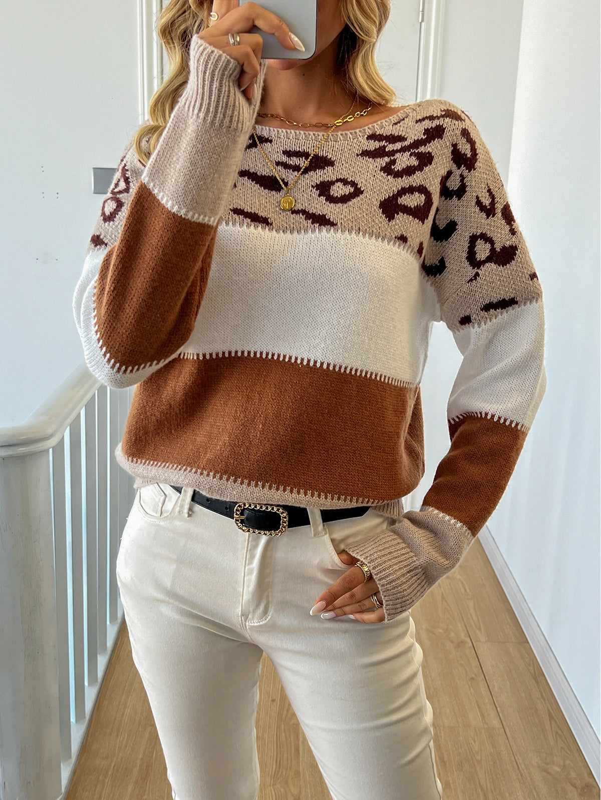 Camila™ | Suéter de Leopardo · Suave, Calientito y Combina con Todo