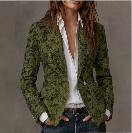 Blazer Sofía™ | Elegante con detalles estilo vaquero