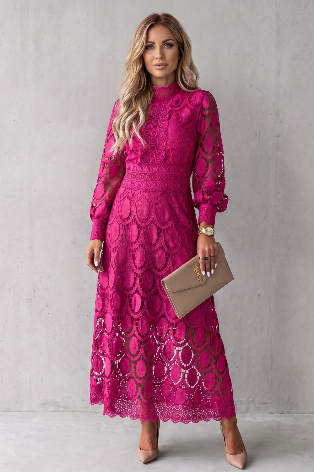 Gabriela™ | Vestido Largo de Encaje · Elegante para Cualquier Ocasión