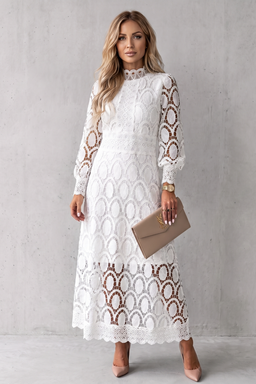 Gabriela™ | Vestido Largo de Encaje · Elegante para Cualquier Ocasión