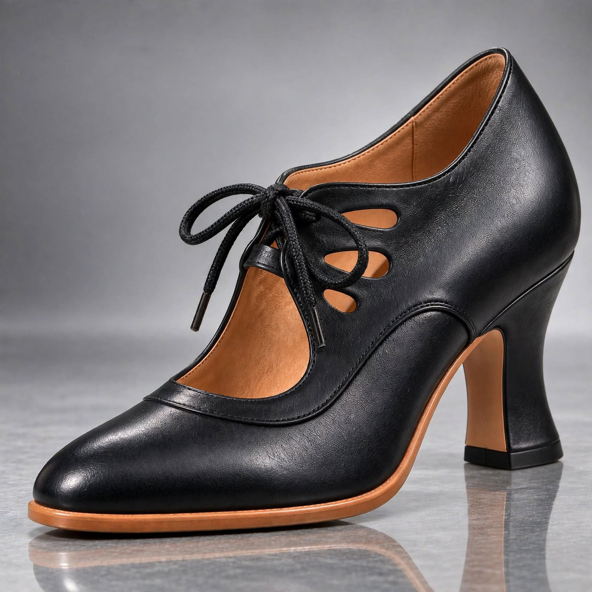 Valentina™ | Zapatos de Tacón Elegantes con Cordón