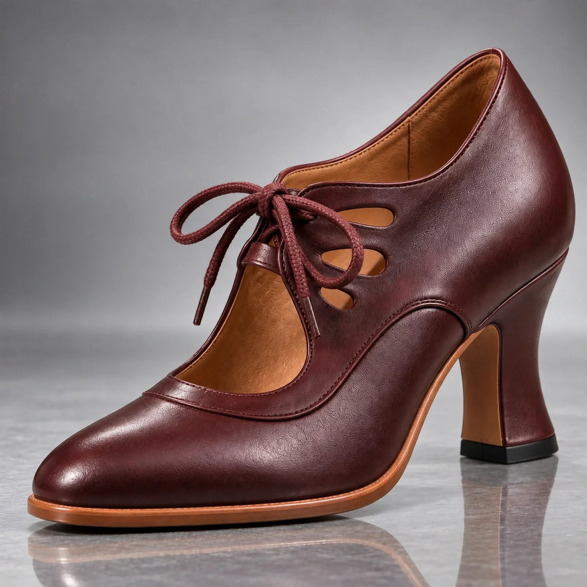 Valentina™ | Zapatos de Tacón Elegantes con Cordón