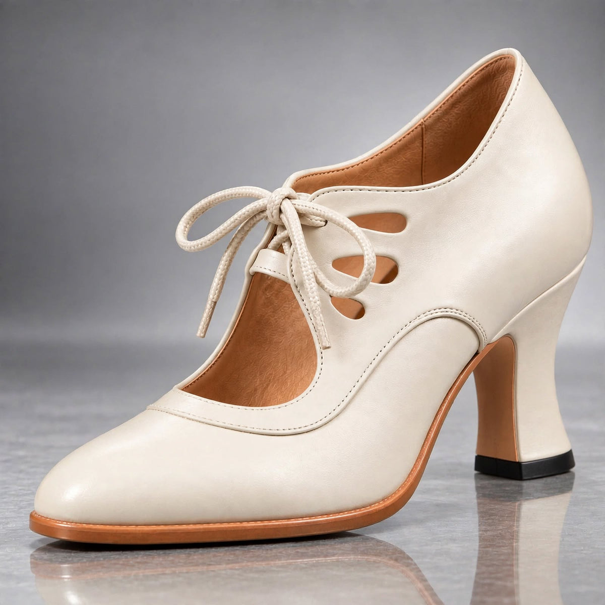Valentina™ | Zapatos de Tacón Elegantes con Cordón