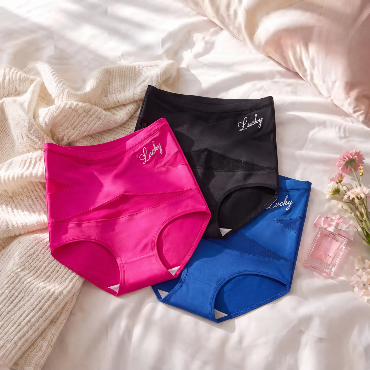 Alma™ | Calzones sin costura de cintura alta (Pack de 3)