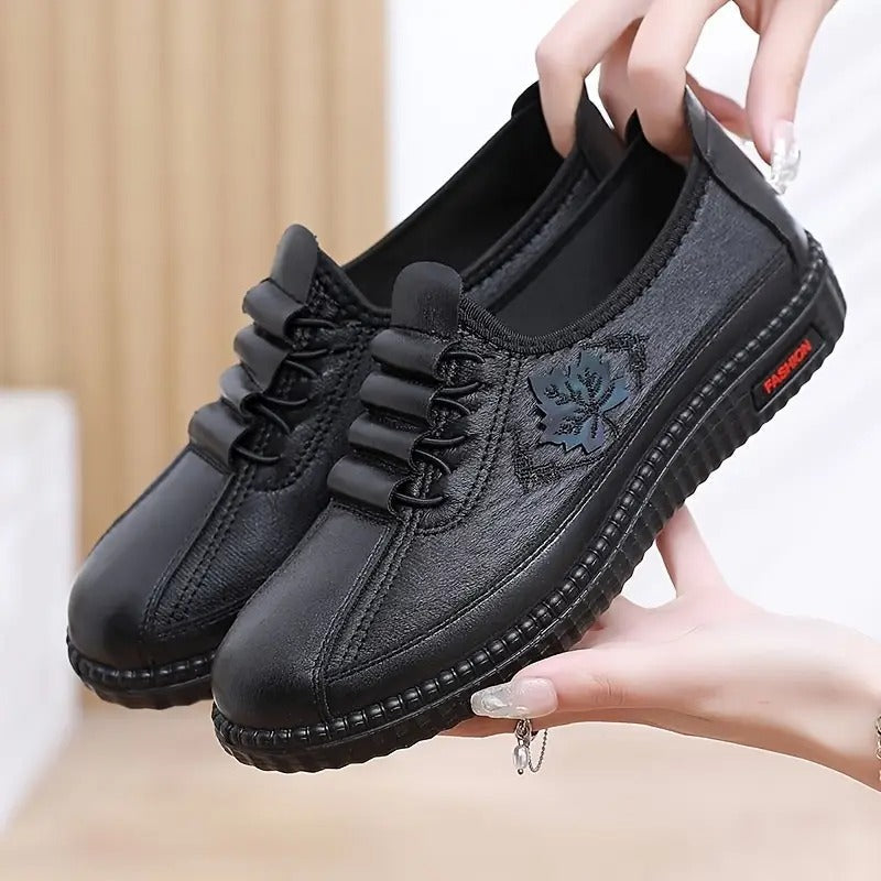 Olivia™ | Zapatos Ortopédicos de Piel · Comodidad Todo el Día