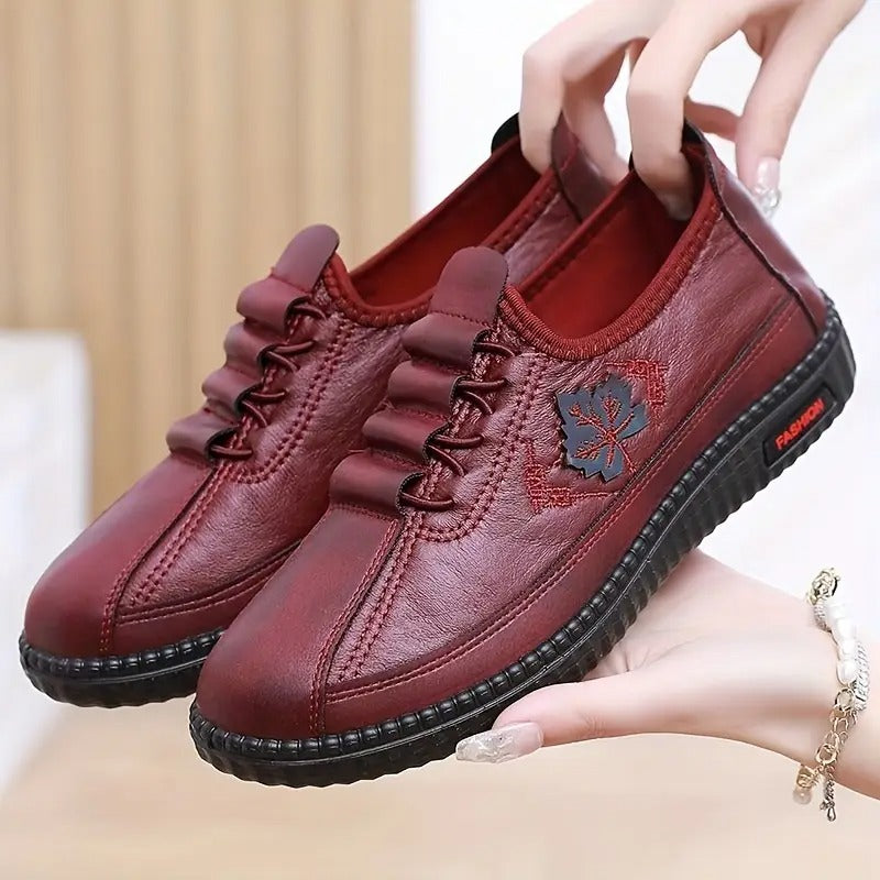 Olivia™ | Zapatos Ortopédicos de Piel · Comodidad Todo el Día