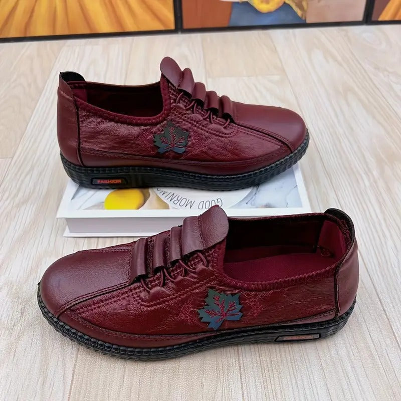 Olivia™ | Zapatos Ortopédicos de Piel · Comodidad Todo el Día
