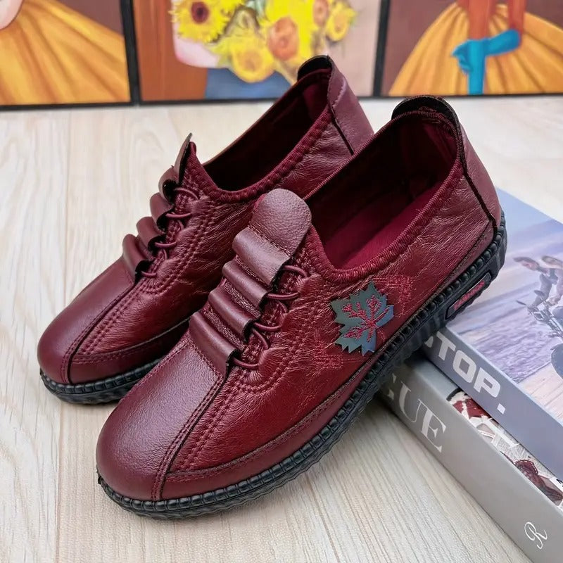 Olivia™ | Zapatos Ortopédicos de Piel · Comodidad Todo el Día