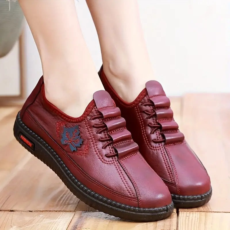 Olivia™ | Zapatos Ortopédicos de Piel · Comodidad Todo el Día