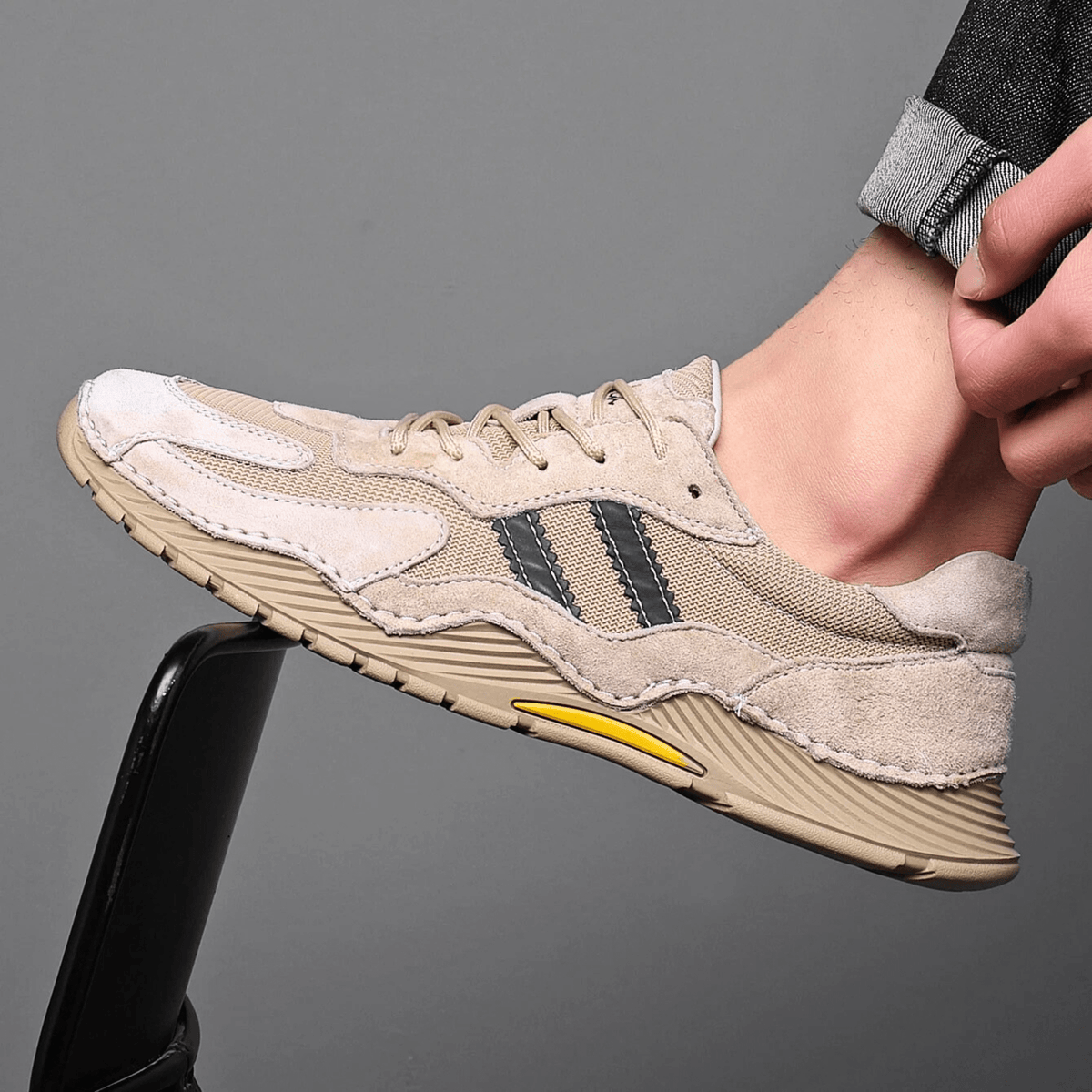 Diego™ | Tenis Ergonómicos de Ante · Comodidad Todo el Día