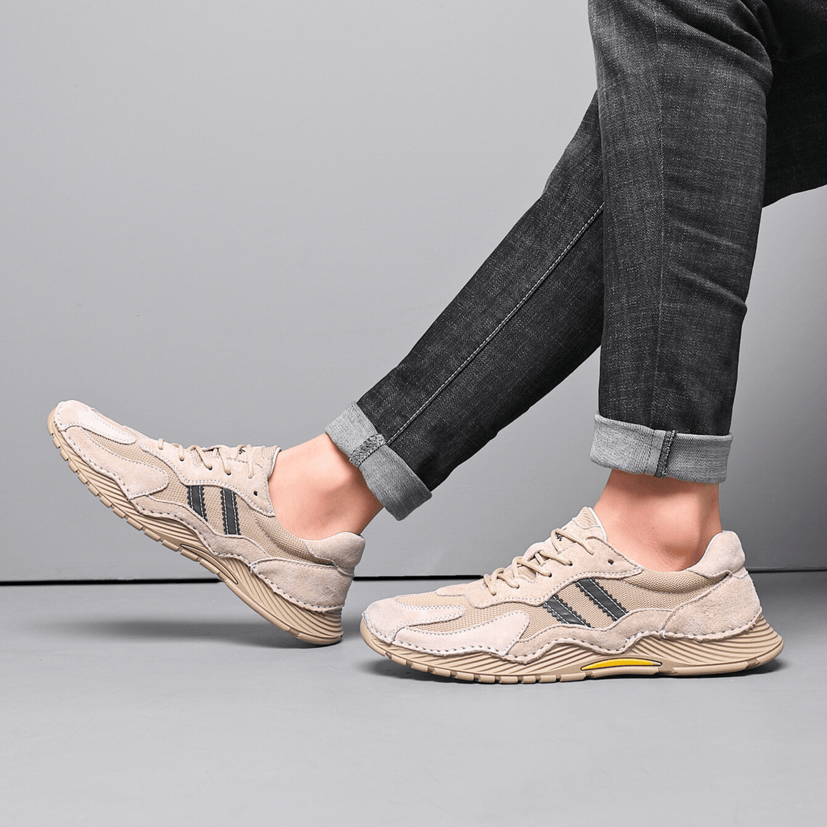 Diego™ | Tenis Ergonómicos de Ante · Comodidad Todo el Día