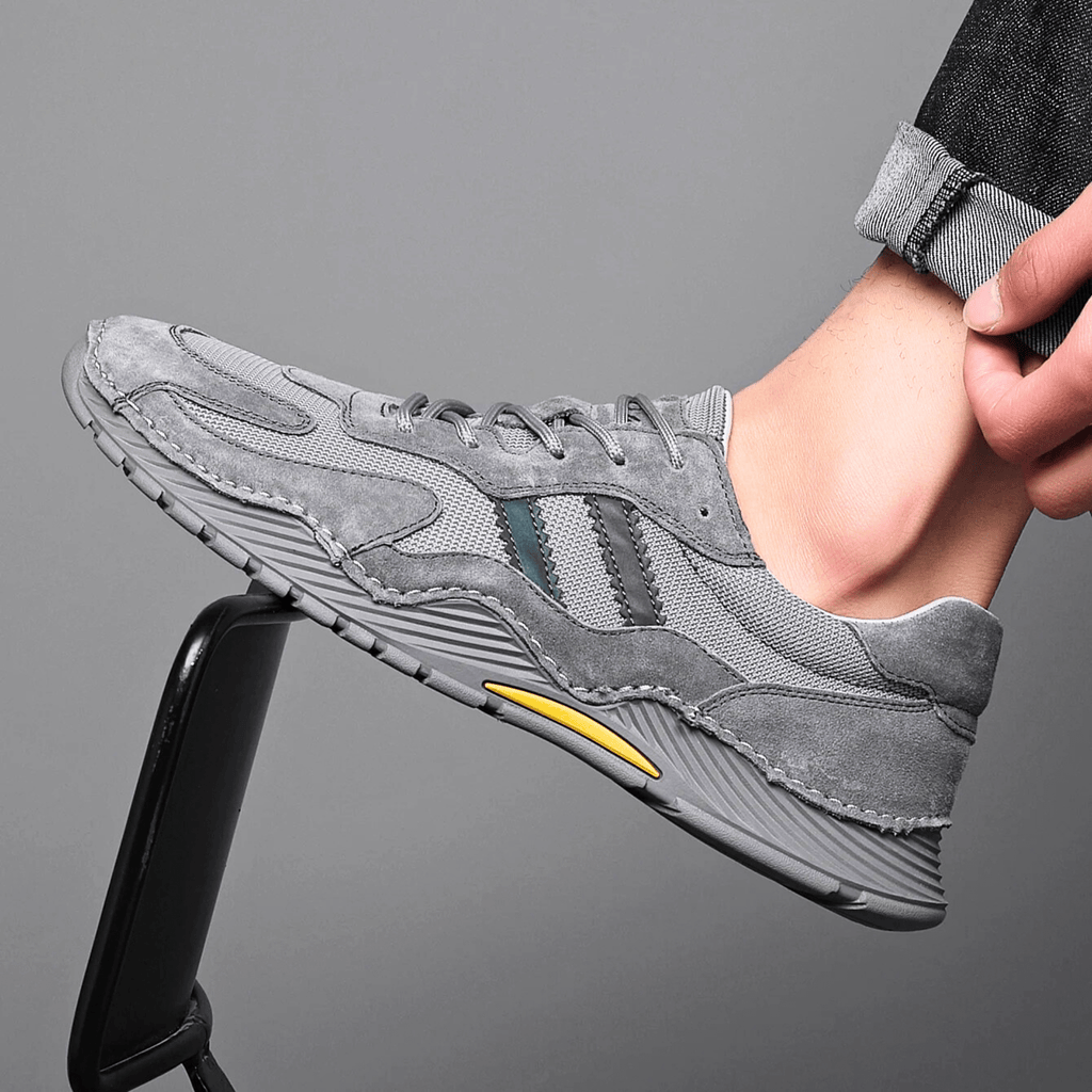 Diego™ | Tenis Ergonómicos de Ante · Comodidad Todo el Día