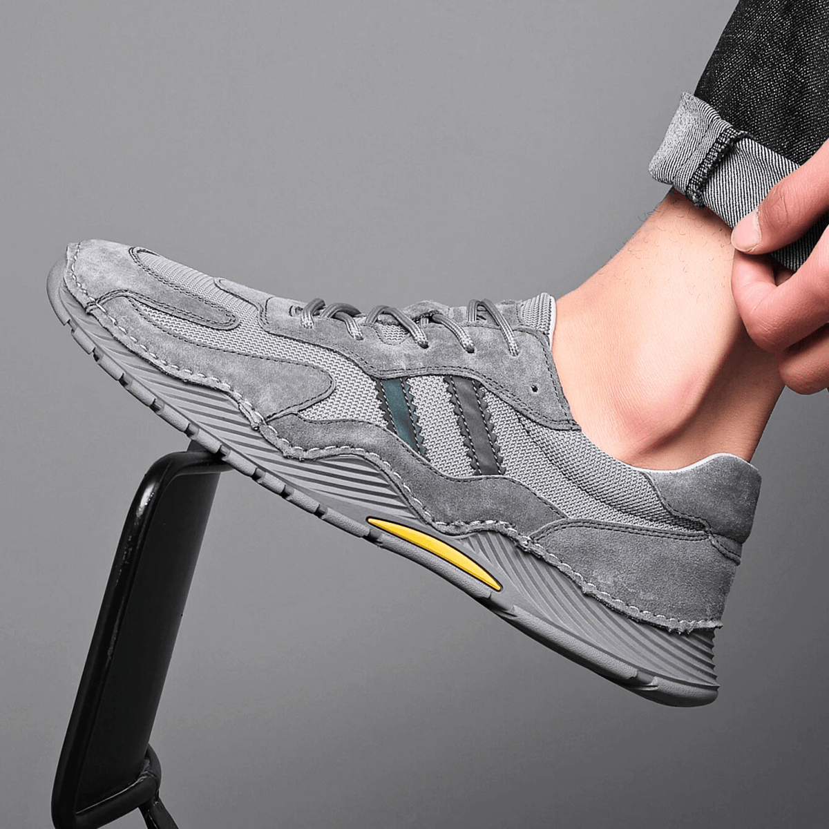 Diego™ | Tenis Ergonómicos de Ante · Comodidad Todo el Día